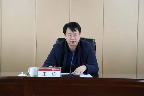 公司总经理王栋出席会议并讲话