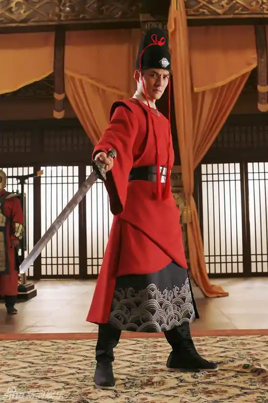 《五鼠闹东京》展昭严屹宽红衣潇洒