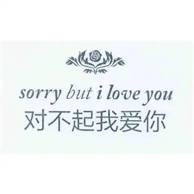 对不起我爱你图片头像,高清对不起我爱你图片伤感头像