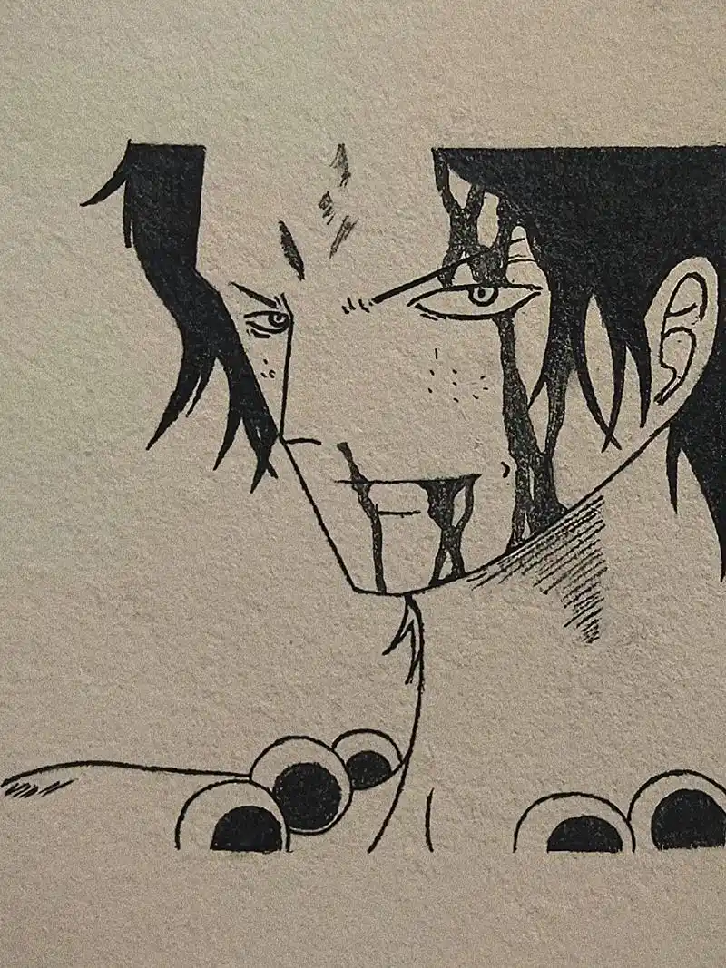 绘画过程 #过程图 #手绘 #海贼王艾斯#手绘过程  - 抖音