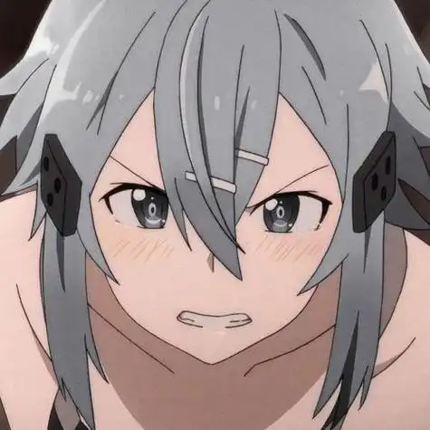 《刀剑神域》朝田诗乃诗乃乃傲娇的冰之狙击手动漫头像