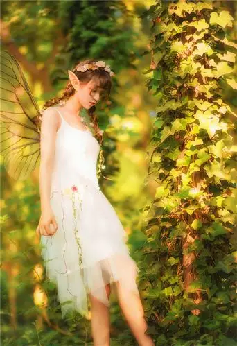 满满仙气的森精灵唯美人像前后期
