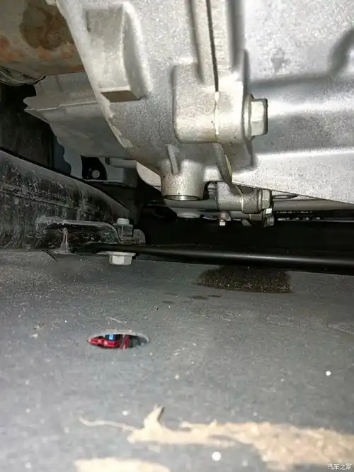 22款昂科威变速箱漏油