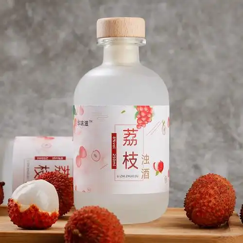 荔枝酒水果酒果味酒微醺果酒8少女晚安酒250ml女士低度甜酒