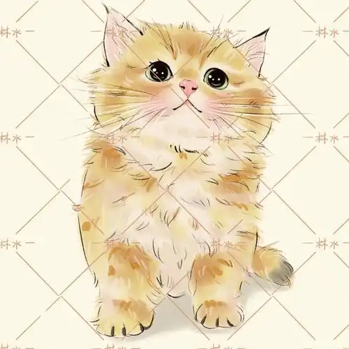 画成这样能约稿嘛  #我家宠物好可爱  #约稿画画  #金渐层  #猫