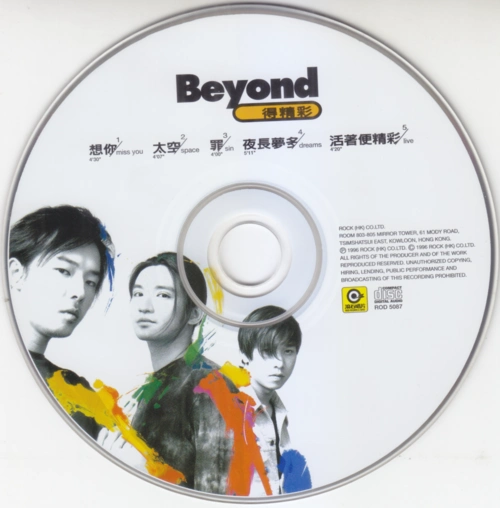 1996-02-14 beyond-得精彩 香港版 cd