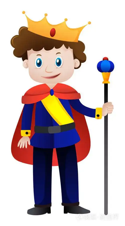 王子与金色的王冠插画-正版商用图片0o4p4a-摄图新视界