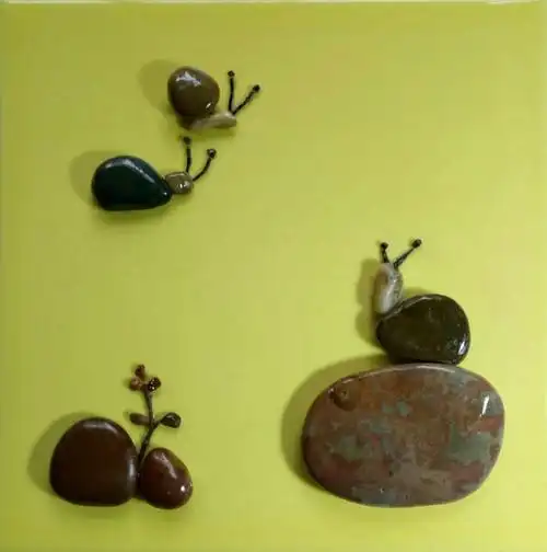 《精美的石头会唱歌》一一仪征化纤李兆寿先生石头画欣赏