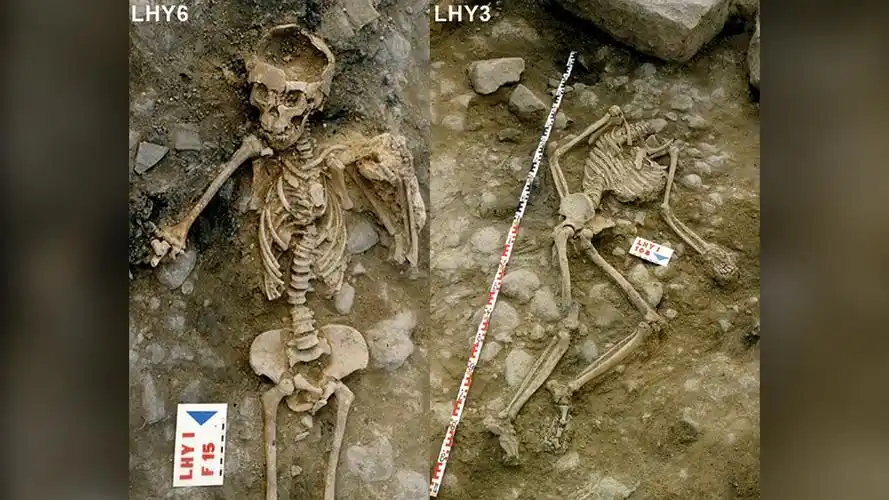 decapitated and dismembered skeletons reveal lost ir