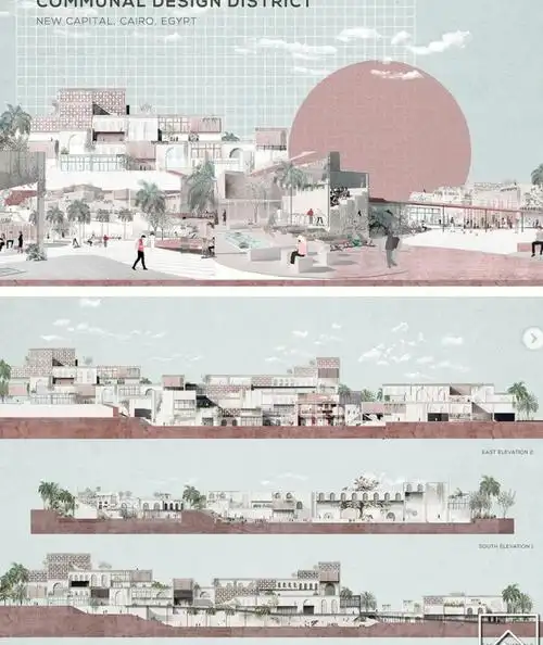 9种建筑立面设计分析图作品集中用起来60