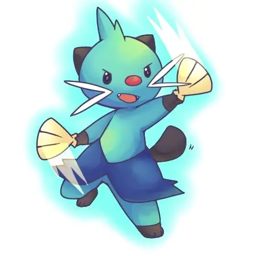 双刃丸 フタチマル 口袋双子星 - 口袋妖怪黑白图鉴 - 口袋妖怪 神奇