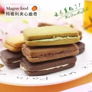 玛格利夹心曲奇饼干