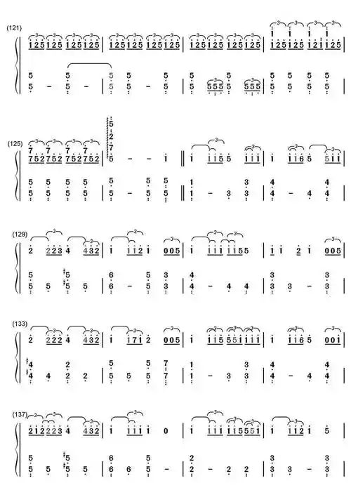 火花你的名字简谱乐谱