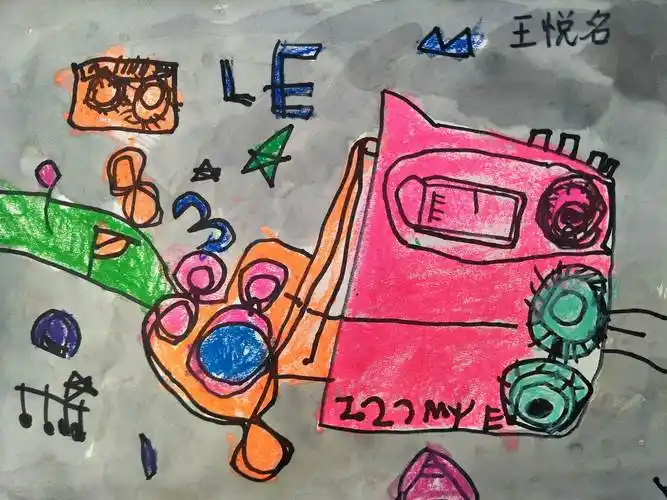 30丹尼斯校区 周日8:00奇思妙想班 :写生《磁带随身听》