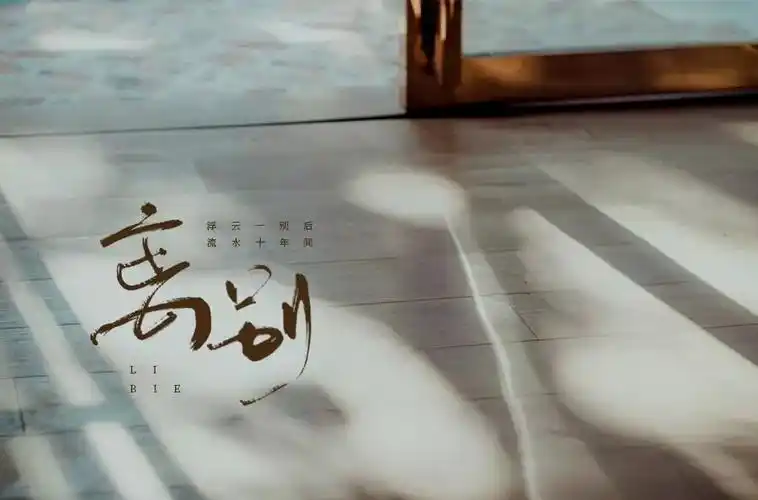 生离死别38款离别字体设计