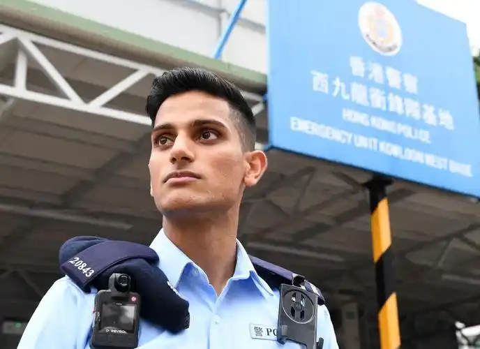 香港警队中的南亚裔警员