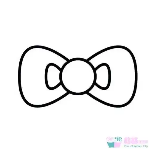 蝴蝶结图片简笔画蝴蝶结图片简笔画彩色