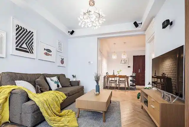 二居室北欧装修不凌乱,5万元就能搞定?给跪了!-四季丰泰装修