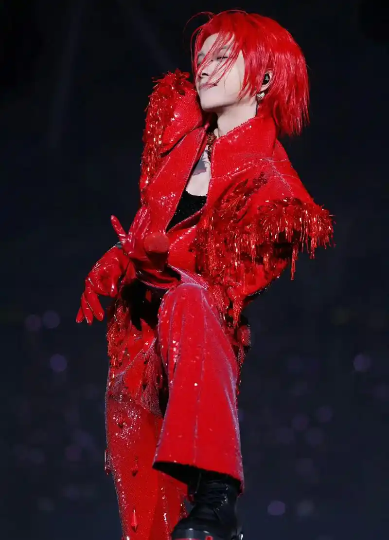 红衣红发绝了 目前top1
华晨宇演唱会之