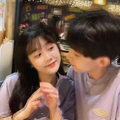 一对两张超甜真人恋人cp头像,情侣头像图片-回车桌面