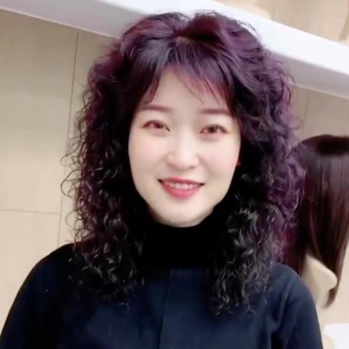 头顶补发片卷发片洋气中长款假发片轻薄款女士假发头发卷新款