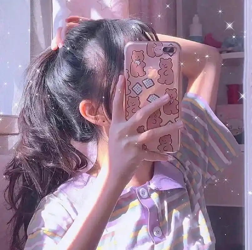 手机挡脸头像～(最后两张闺蜜头像)