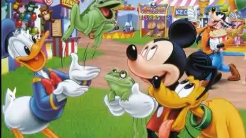 铅笔:米奇妙妙屋游戏  :米奇妙妙屋第五季 米奇唐老鸭逗青蛙游戏