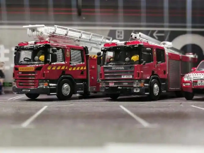 scania升降台泵车