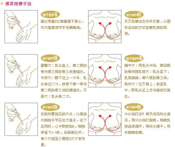丰胸精油赠丰胸刷breast-up massage oil 第二瓶半价