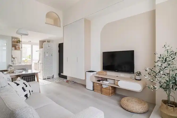 50平小户型怎么装修(小户型极简装修风格)-1