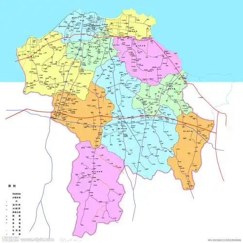 蓬莱地区交通图图片