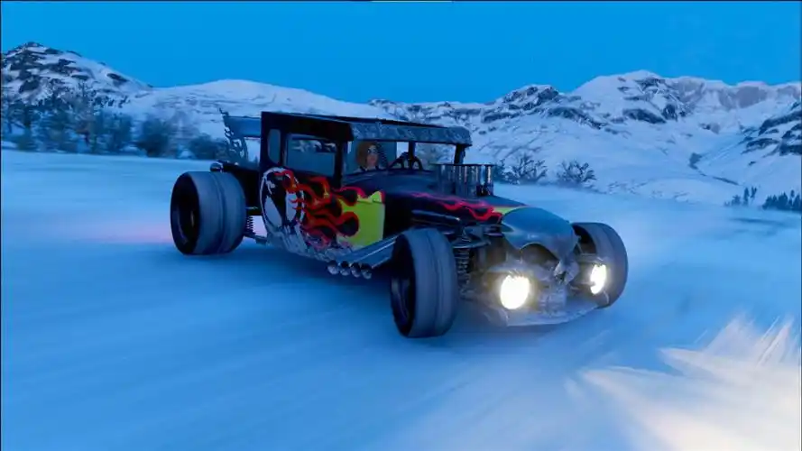 烈火战车地平线4稀有车之风火轮bone shaker