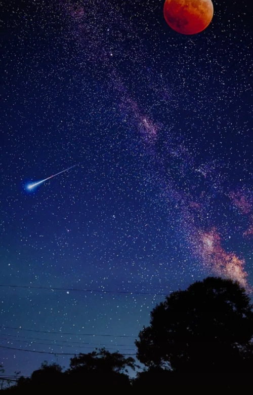 唯美星空背景图(一)