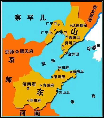 明代辽东镇长城图