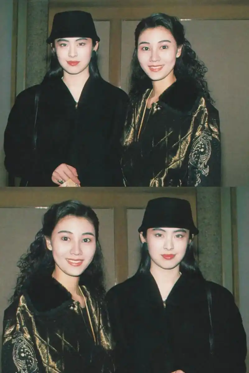 大美人同框,势均力敌的美貌#王祖贤#李嘉欣 - 抖音