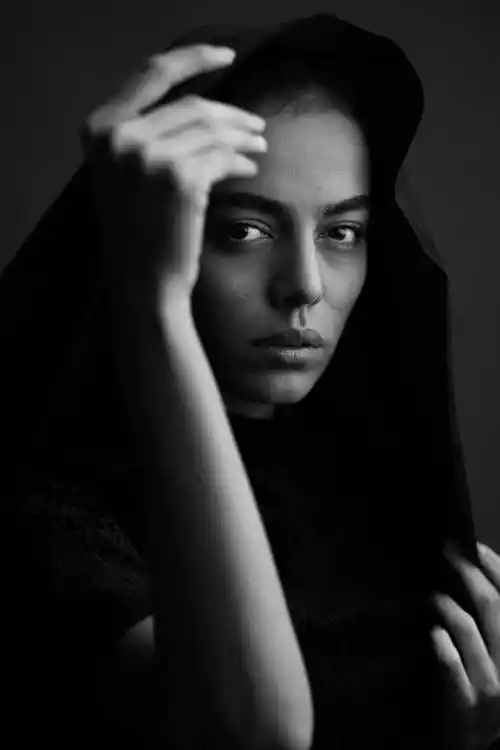 伊朗摄影师hamidreza的黑白人像