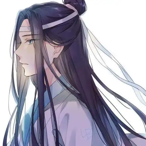 蓝忘机和魏无羡q版头像,魔道祖师忘羡情侣头像