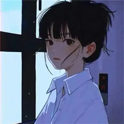 韩版动漫高冷御姐女生头像图片大全 清新淡雅忧伤微信韩漫女头