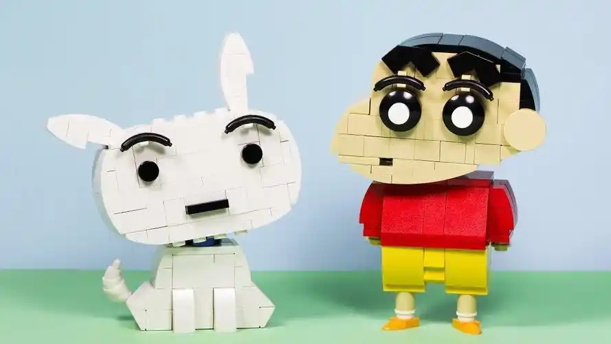 乐高 lego moc作品 蜡笔小新