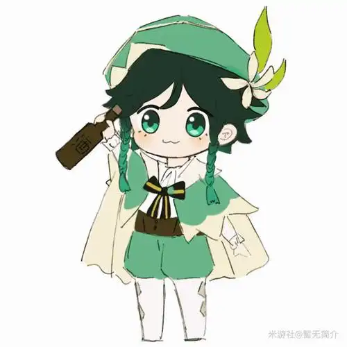 一个非常潦草的巴巴托斯(7307)`73)-原神社区-米游社