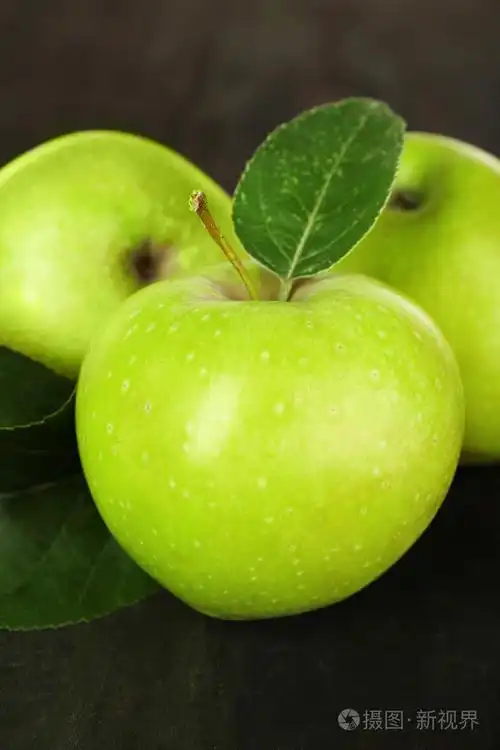 成熟的绿色苹果照片-正版商用图片1h8073-摄图新视界