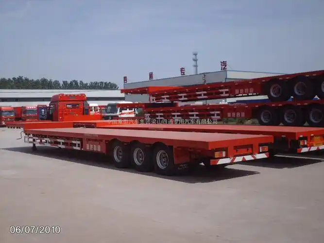 17.5米低平板半挂车