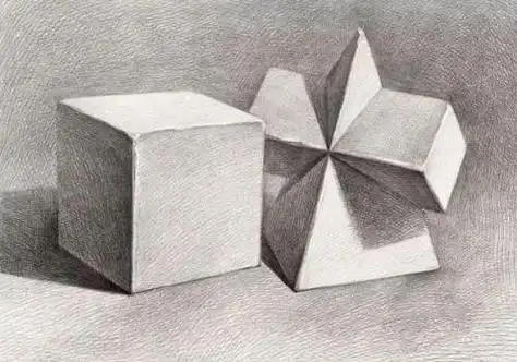 怎么画好几何素描 素描几何体组合入门教学