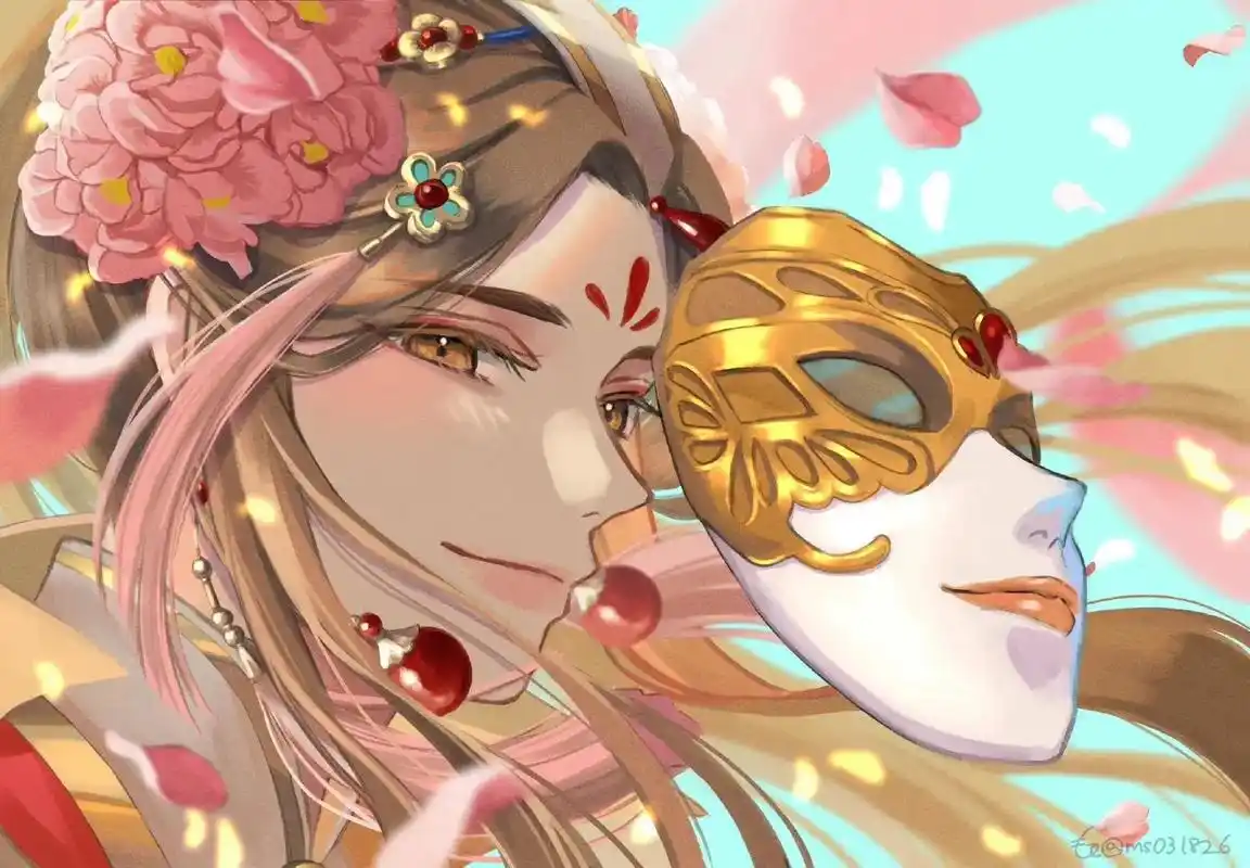 百剑穿心,苍生不配.#谢怜 #花城 #花怜 #天官赐福 #墨 - 抖音