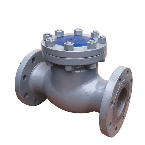 止回阀h44h25c40c铸钢法兰碳钢旋启式逆止阀高温止回阀