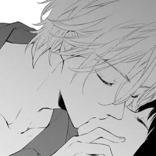 情侣头像黑白漫画自截