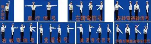 如果遇到圆形信号灯,没有箭头指向的红绿灯时,可以右转弯