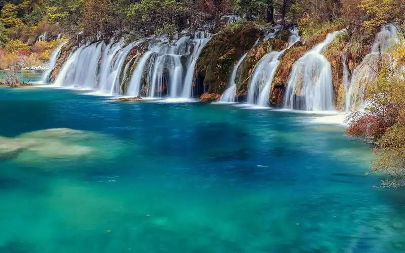 精选九寨沟山水风景桌面壁纸下载