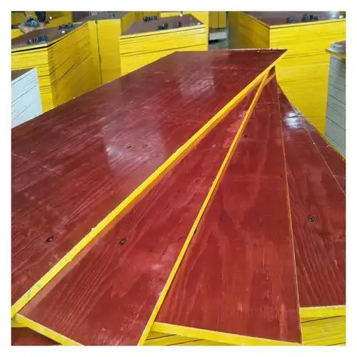 湖北建筑模板红板批发厂家 建筑模板现货直销 规格齐全