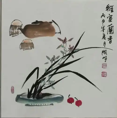 问恒画意——雅集茶壶系列